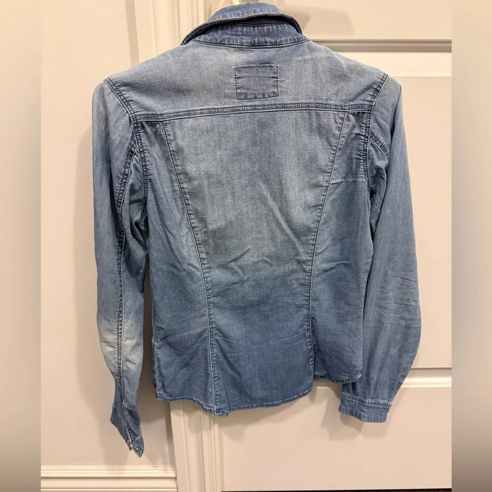 H&M denim shirt - Picture 2 of 4